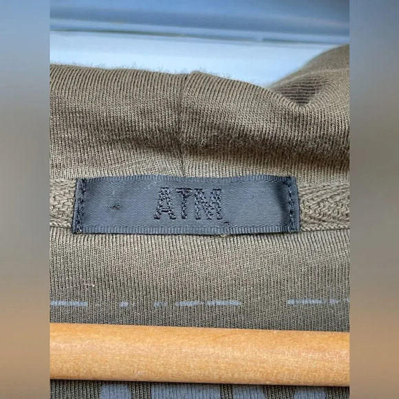 ATM Anthony Thomas Melillo Camo Zip-Up Hoodie Large - Picture 8 of 16